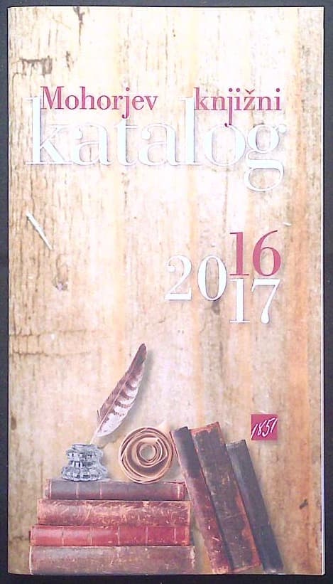 Naslovnica knjige Mohorjev knjižni katalog 2016/17
