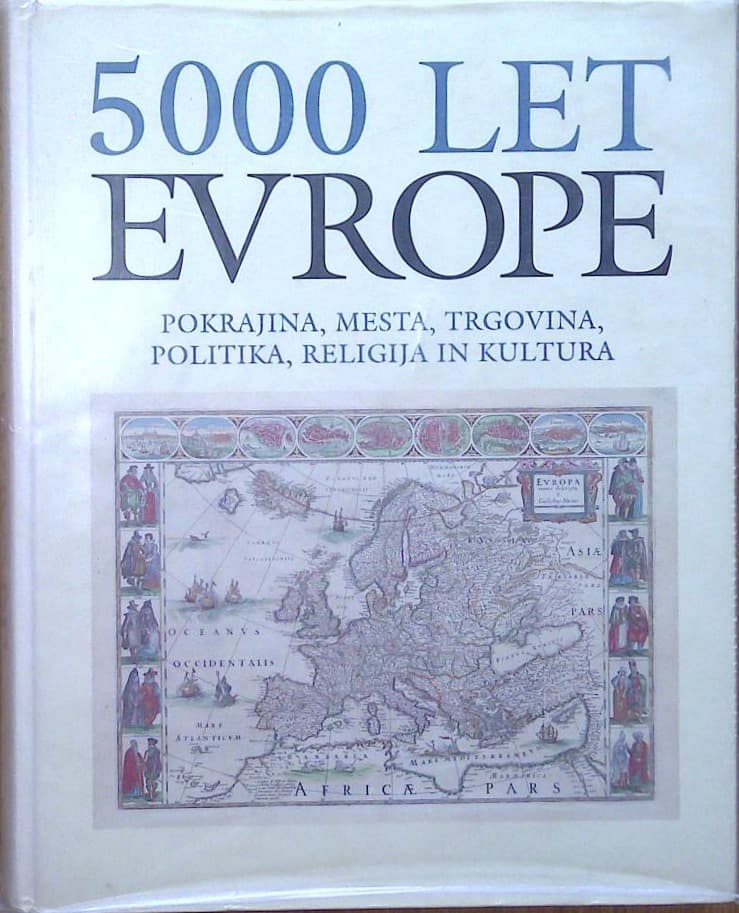 Naslovnica knjige 500 let Evrope