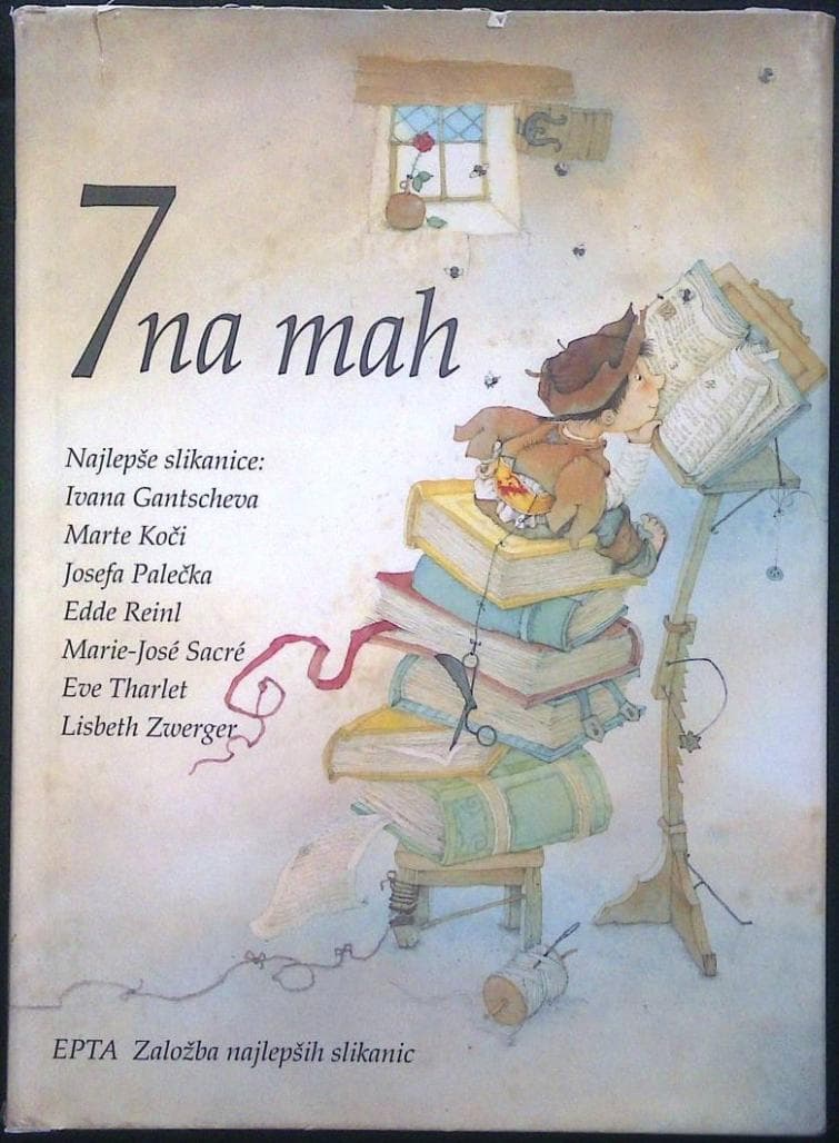 Naslovnica knjige 7 na mah - Najlepše slikanice