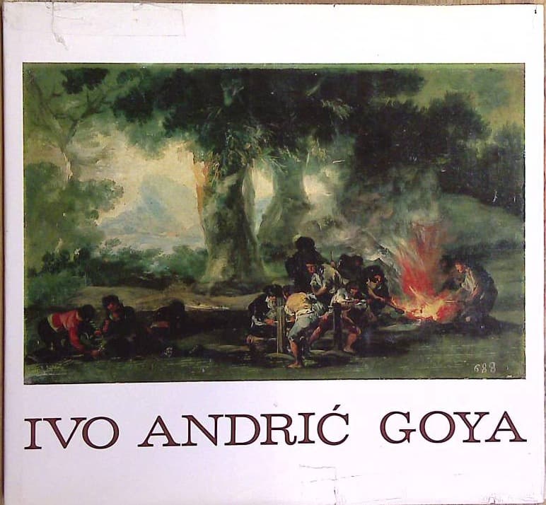 Naslovnica knjige  Goya