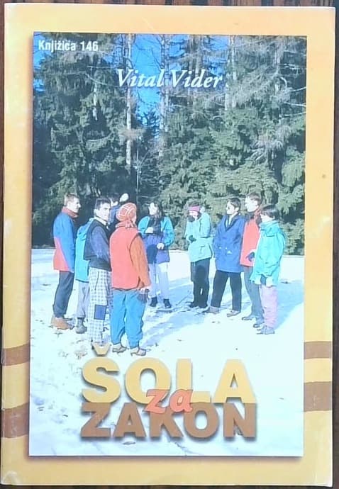 Naslovnica knjige Šola za zakon
