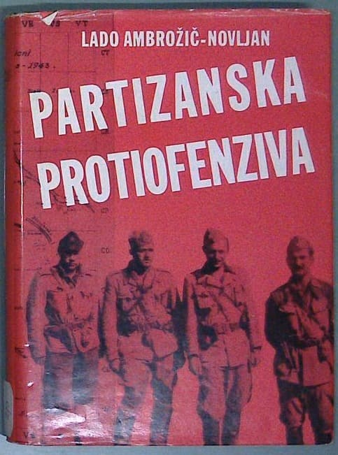 Naslovnica knjige Partizanska protiofenziva
