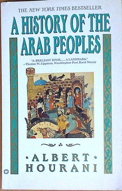 Naslovnica knjige A History of Arab Peoples