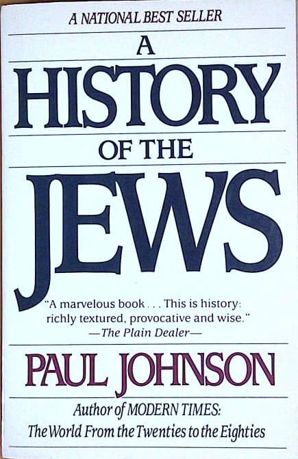 Naslovnica knjige A History of the Jews