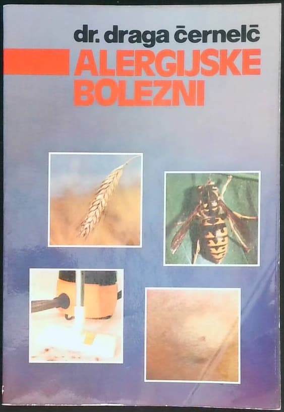 Naslovnica knjige Alergijske bolezni