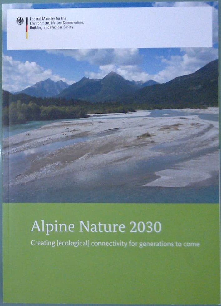Naslovnica knjige Alpine Nature 2030