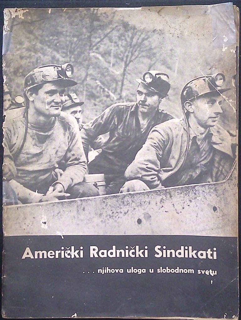 Naslovnica knjige Američki Radnički Sindikati