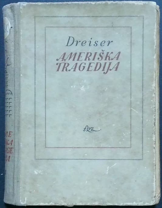 Naslovnica knjige Ameriška tragedija 1