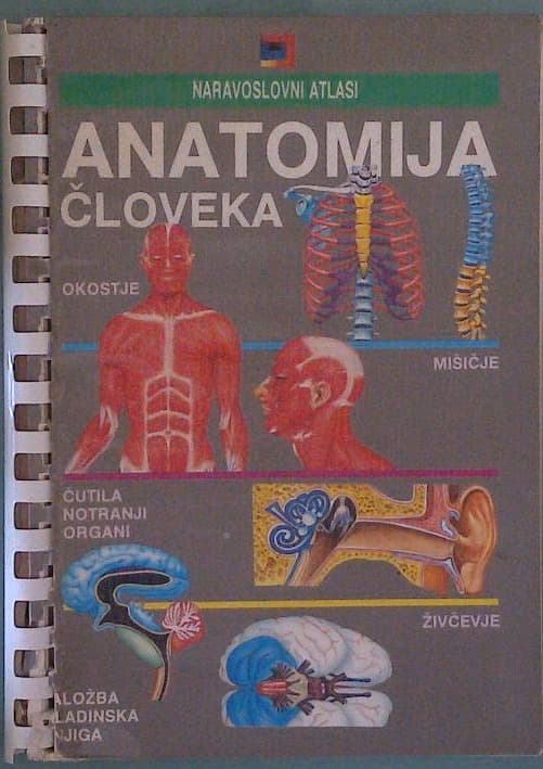 Naslovnica knjige Anatomija človeka