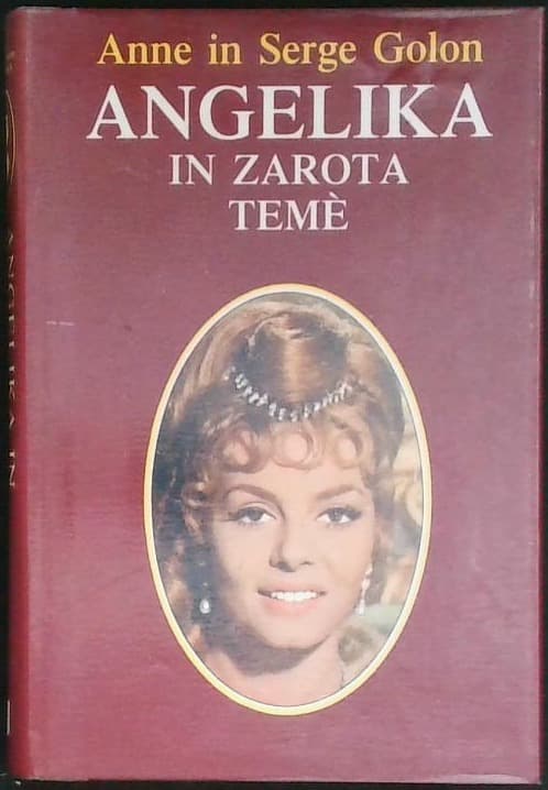 Naslovnica knjige Angelika in zarota teme