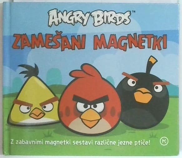 Naslovnica knjige Angry Birds : zamešani magnetki