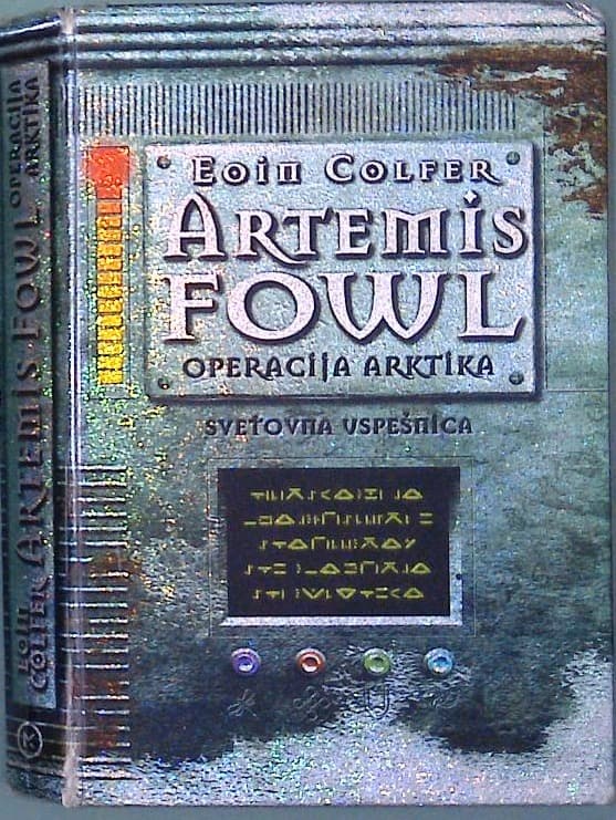 Naslovnica knjige Artemis fowl. Operacija arktika