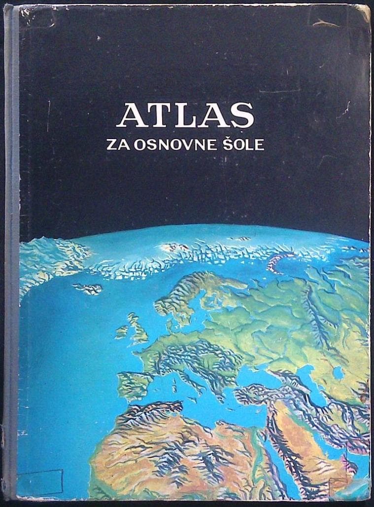 Naslovnica knjige Atlas - za osnovne šole