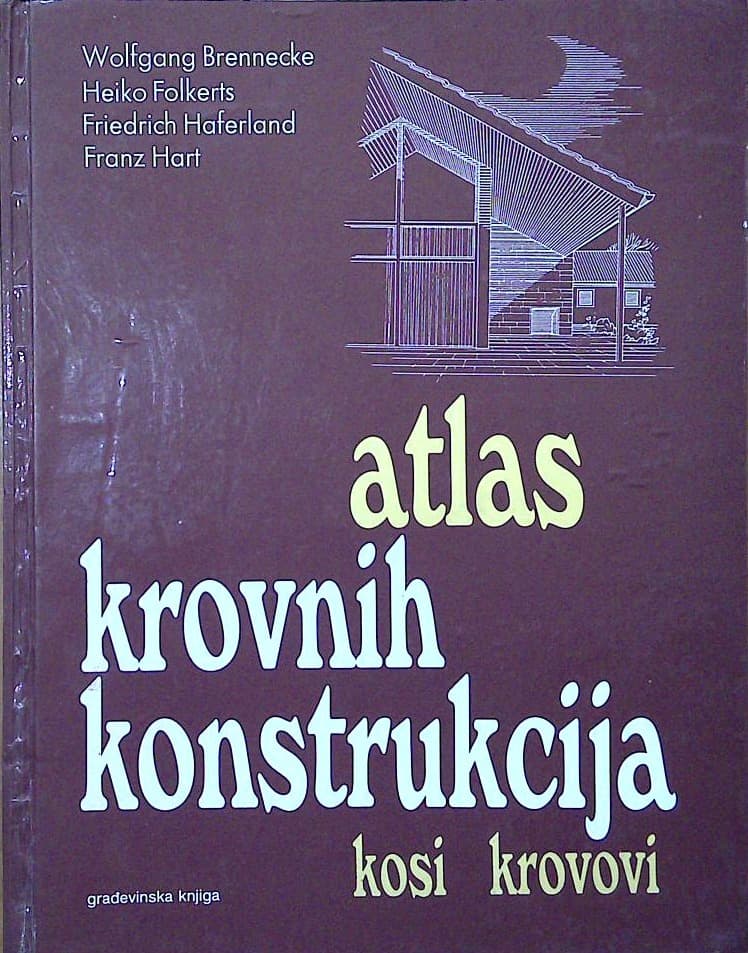 Naslovnica knjige Atlas krovnih konstrukcija