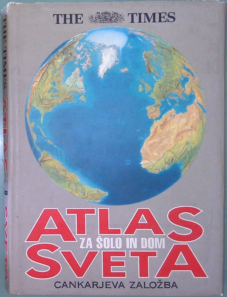 Naslovnica knjige Atlas Sveta za šolo in dom