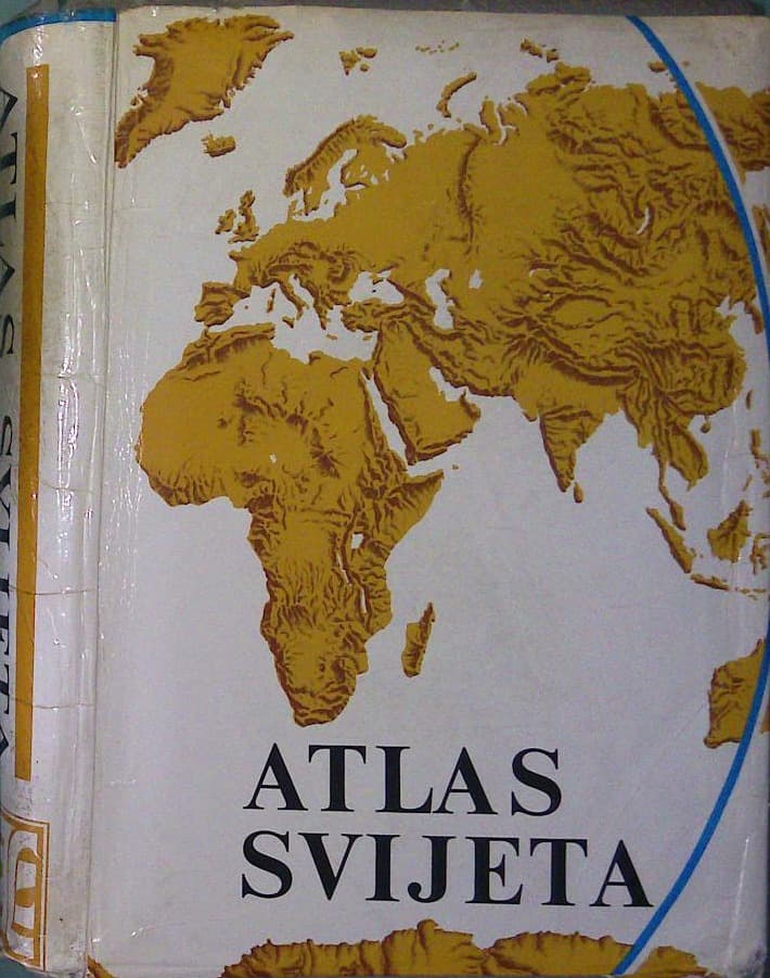 Naslovnica knjige Atlas svijeta