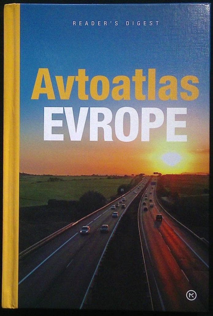 Naslovnica knjige Avtoatlas Evrope