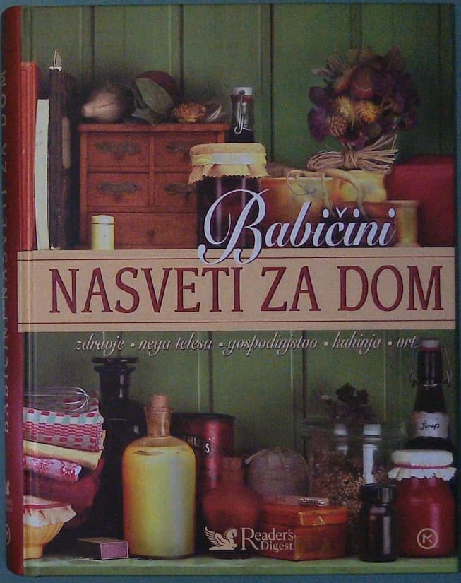 Naslovnica knjige Babičini nasveti za dom