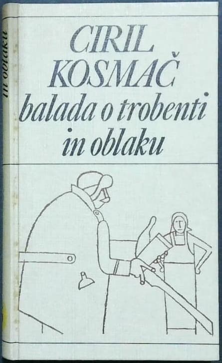 Naslovnica knjige Balada o trobenti in oblaku