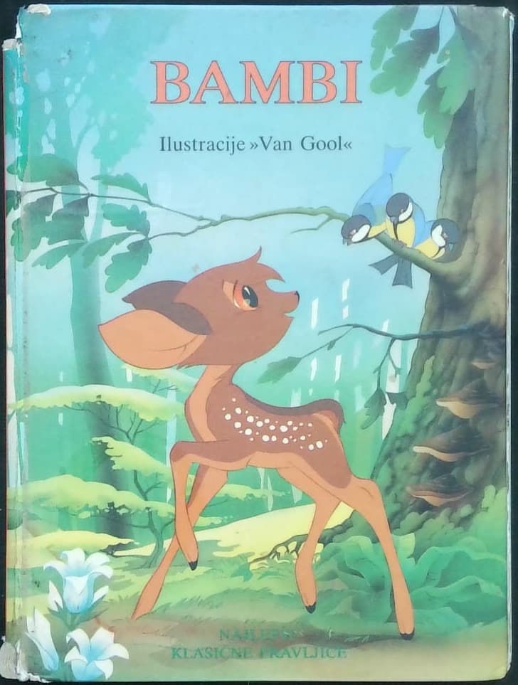 Naslovnica knjige Bambi