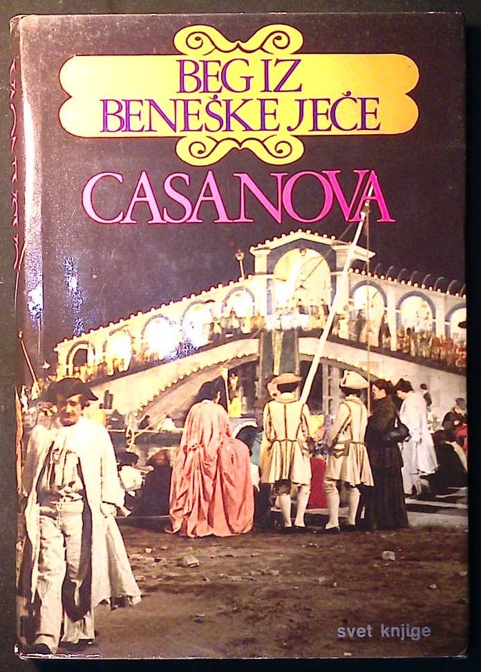 Naslovnica knjige Beg iz Beneške ječe