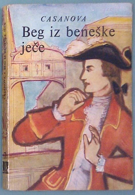 Naslovnica knjige Beg iz beneške ječe