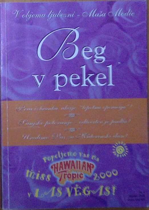 Naslovnica knjige Beg v pekel