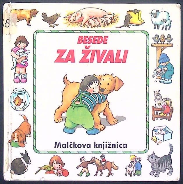 Naslovnica knjige Besede za živali