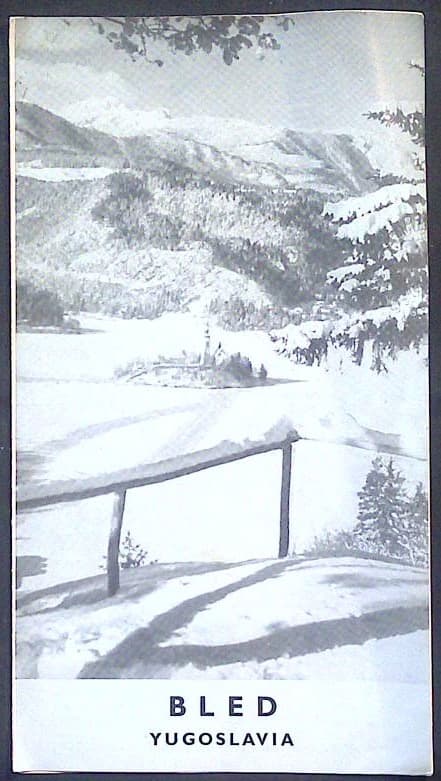 Naslovnica knjige Bled (Yugoslavia)