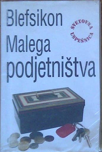 Naslovnica knjige Blefsikon malega podjetništva