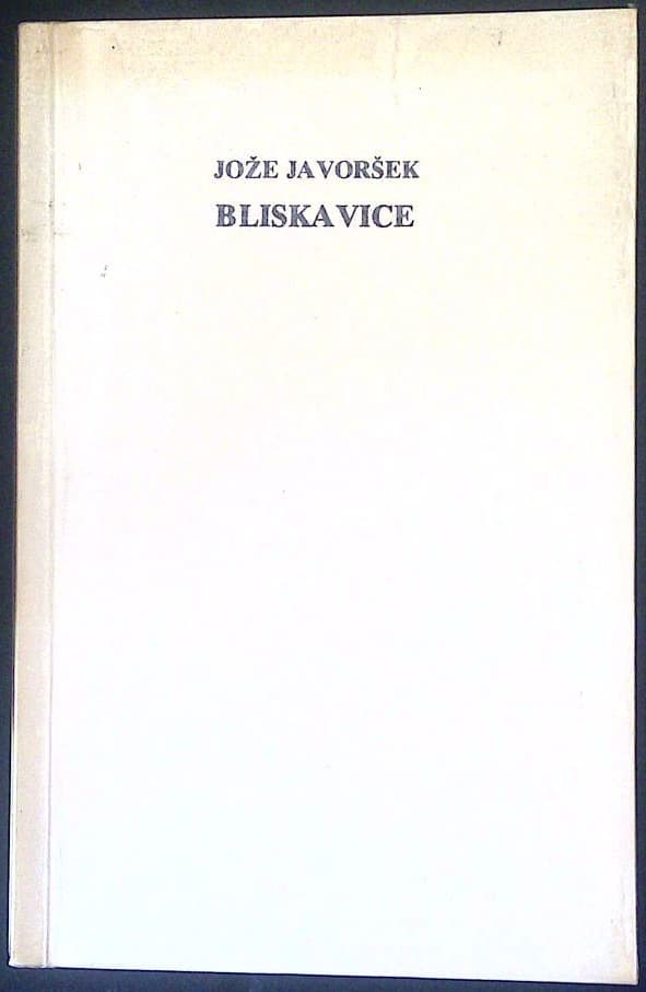 Naslovnica knjige Bliskavice