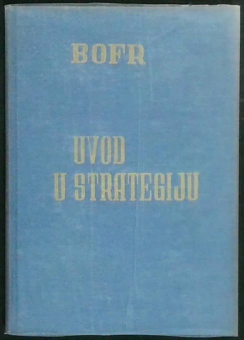 Naslovnica knjige BOFR: Uvod u strategijo