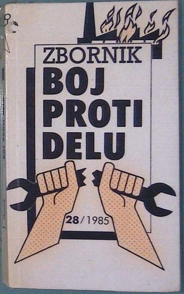 Naslovnica knjige Boj proti delu