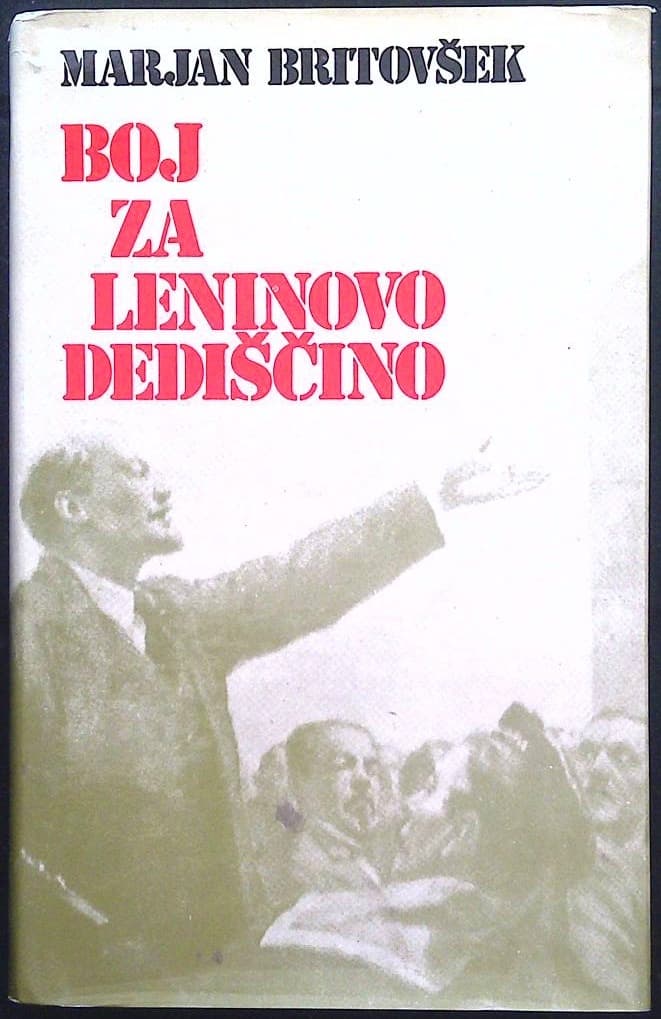 Naslovnica knjige Boj za Leninovo dediščino
