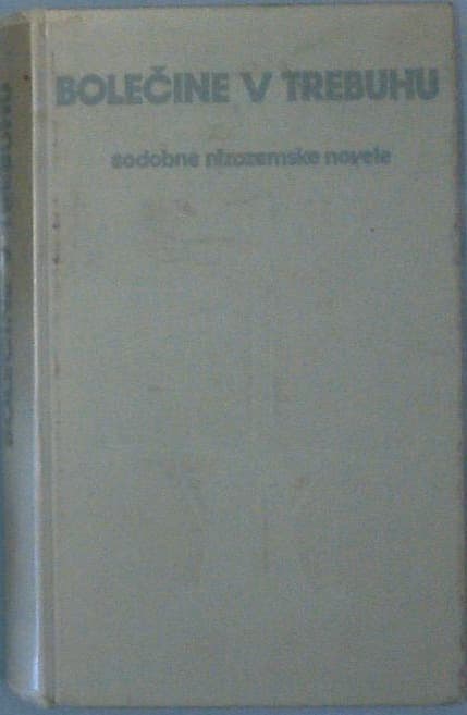 Naslovnica knjige Bolečine v trebuhu
