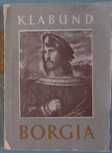 Naslovnica knjige Borgia