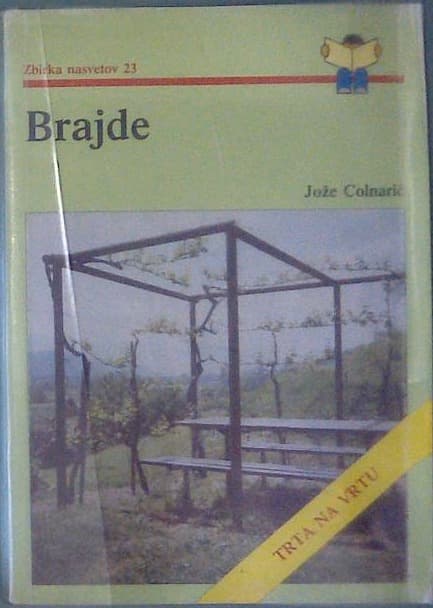 Naslovnica knjige Brajde - trta na vrtu