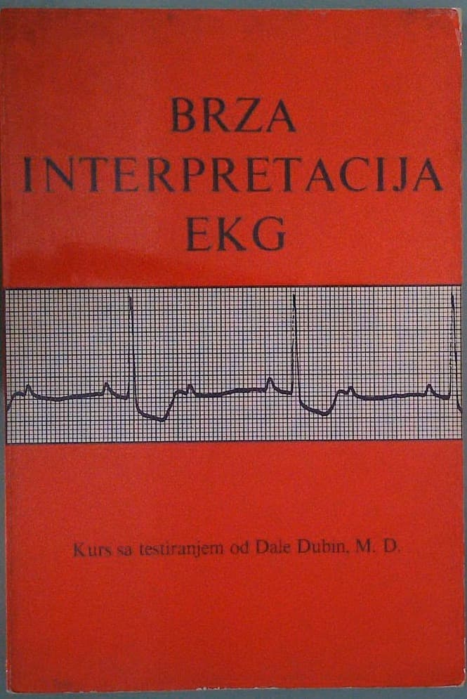 Naslovnica knjige Brza interpretacija EKG