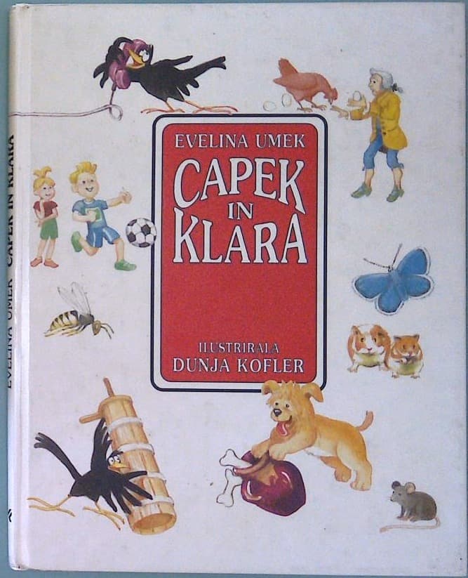 Naslovnica knjige Capek in Klara