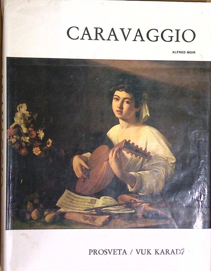Naslovnica knjige Carvaggio