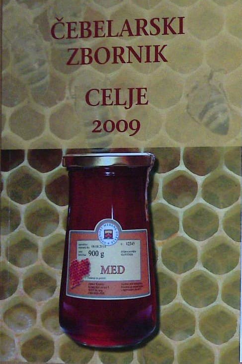 Naslovnica knjige Čebelarski zbornik - Celje 2009