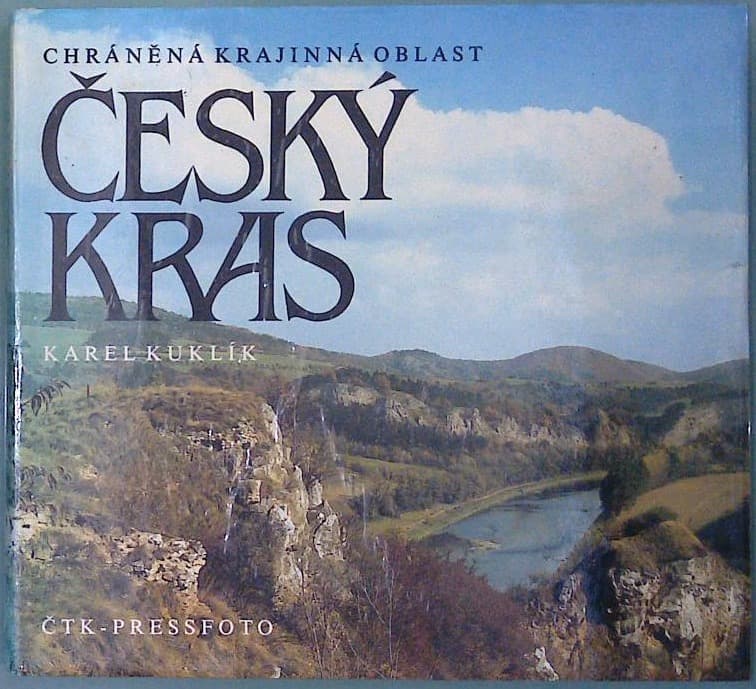 Naslovnica knjige Český kras