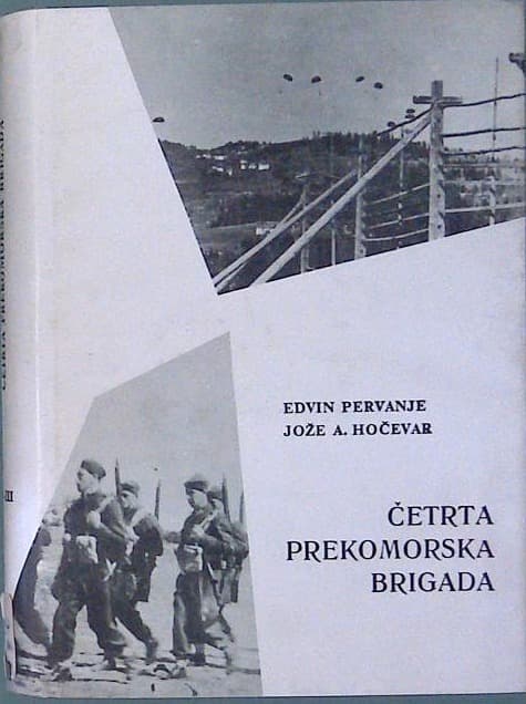 Naslovnica knjige Četrta prekomorska brigada