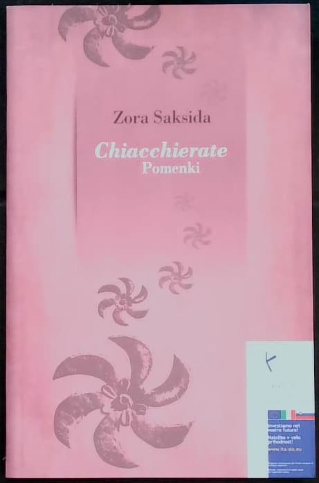 Naslovnica knjige Chiacchierate - Pomenki