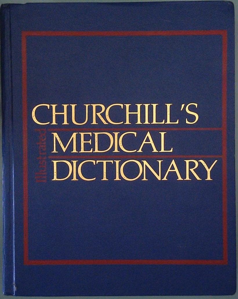 Naslovnica knjige Churcill's medical dictionary