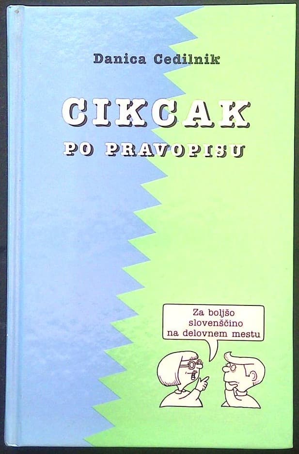 Naslovnica knjige Cikcak po pravopisu
