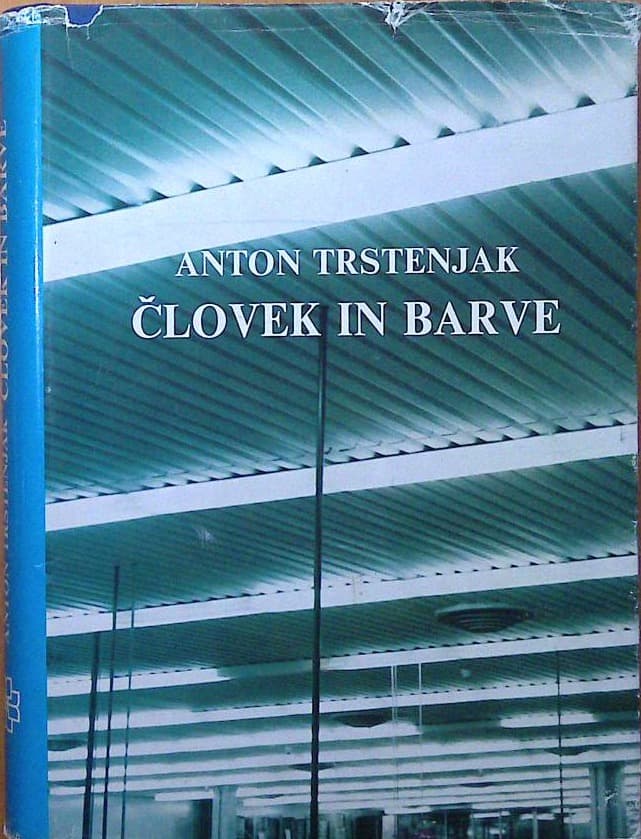 Naslovnica knjige Človek in barve