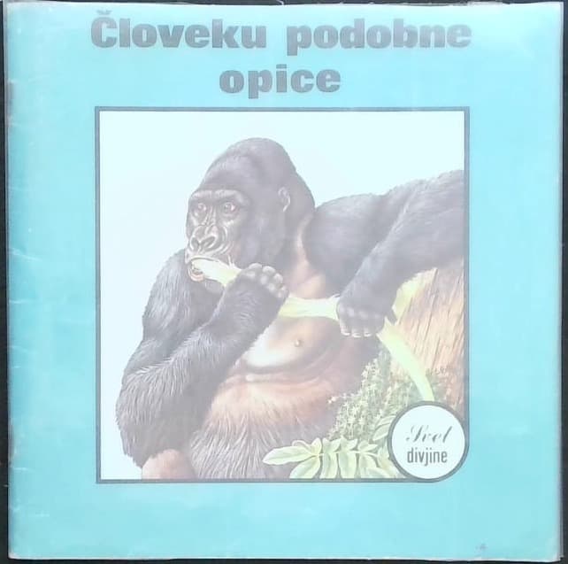 Naslovnica knjige Človeku podobne opice