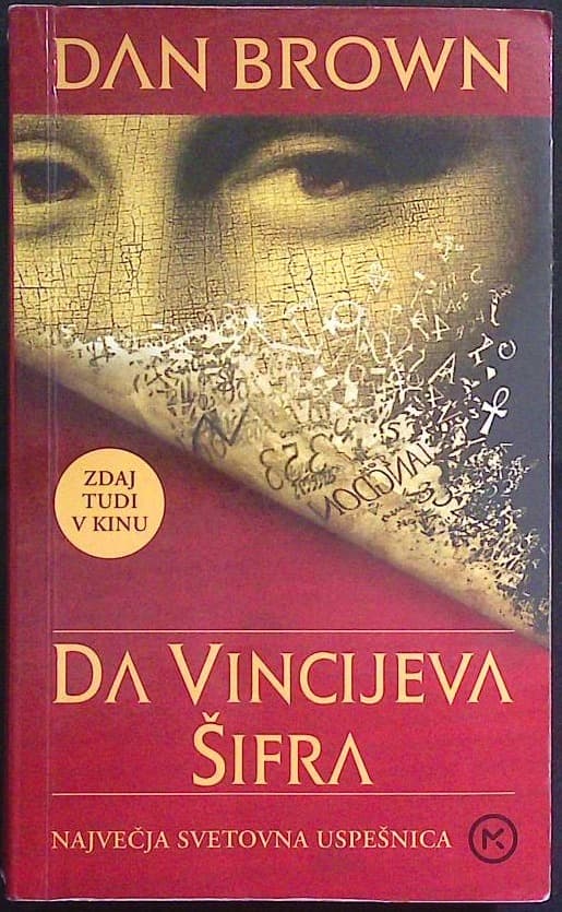 Naslovnica knjige Da Vincijeva šifra