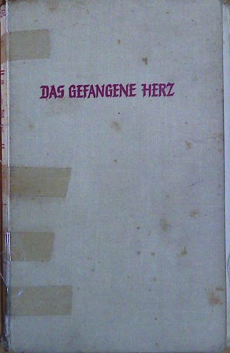 Naslovnica knjige Das gefangene Herz